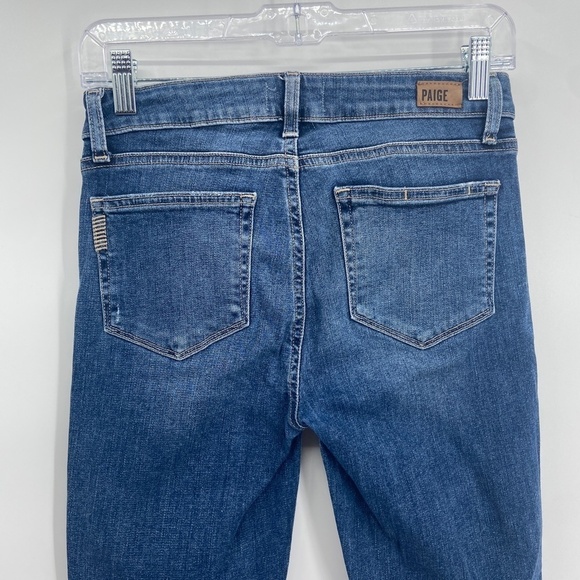 PAIGE Verdugo Ankle Skinny Soft Denim Blue Jeans 28 - Picture 5 of 10